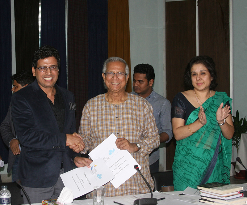 Kings College sings MoU with Yunus Centre