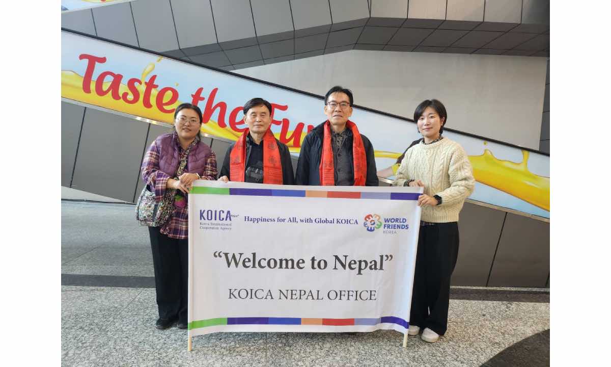 Two KOICA volunteers arrive in Nepal