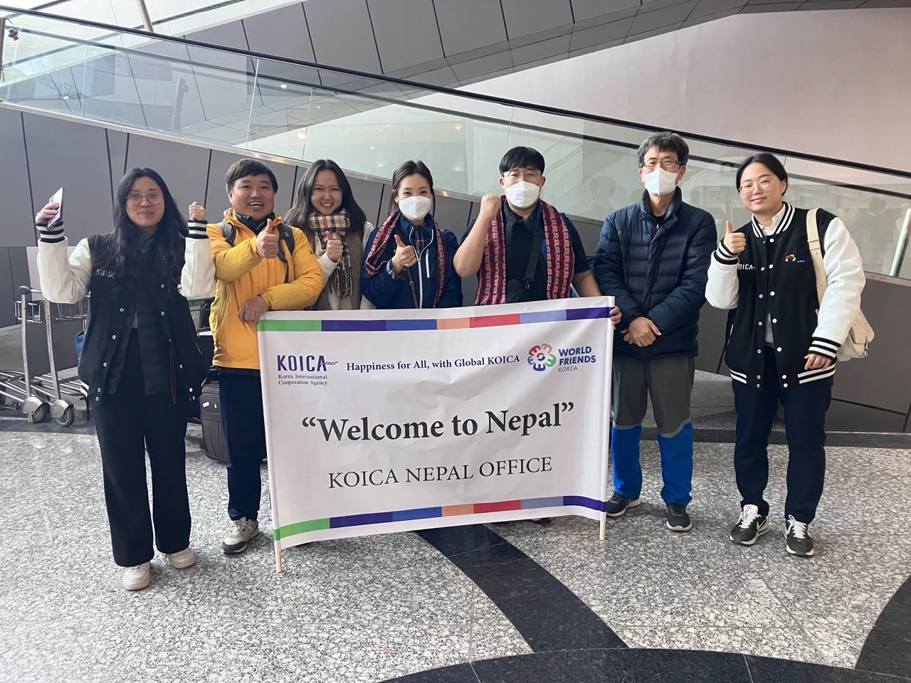 Two new Korea overseas volunteers arrive in Nepal