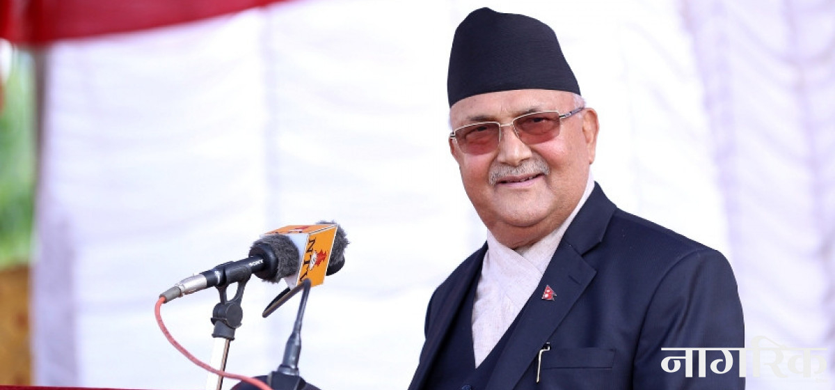 Prime Minister Oli accuses rival faction chairperson Dahal of misguiding youths