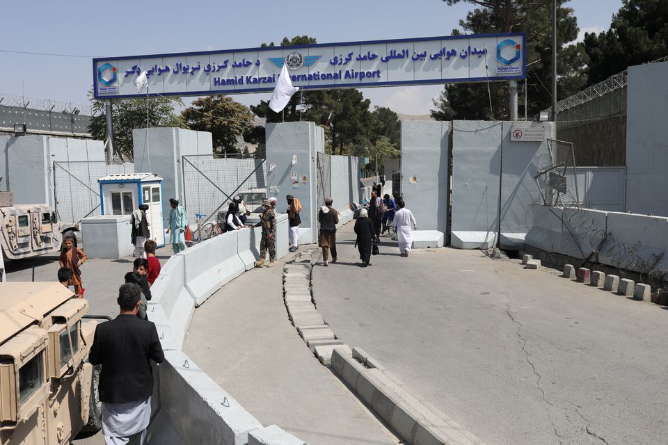 Kabul airport reopens to receive aid, domestic flights restart