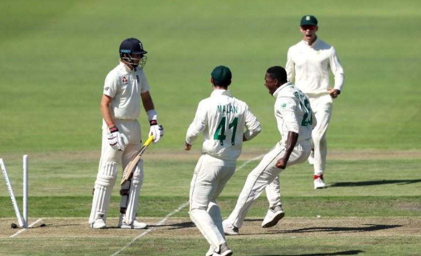 Rabada handed test ban after screaming send-off for England's Root