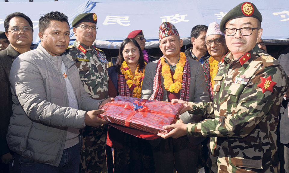 Army hands over 30 km stretch of Kali Gandaki Corridor road to govt