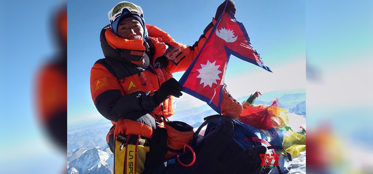 Kami Rita summits Mt Everest for the 27th time
