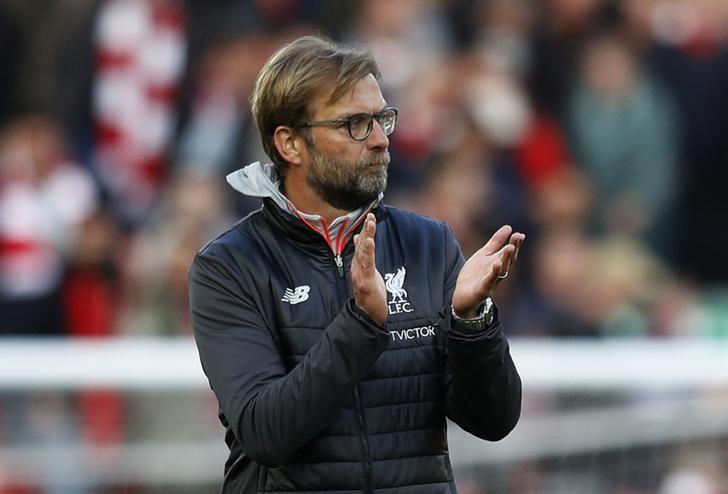 Liverpool's Klopp not sweating over top four finish