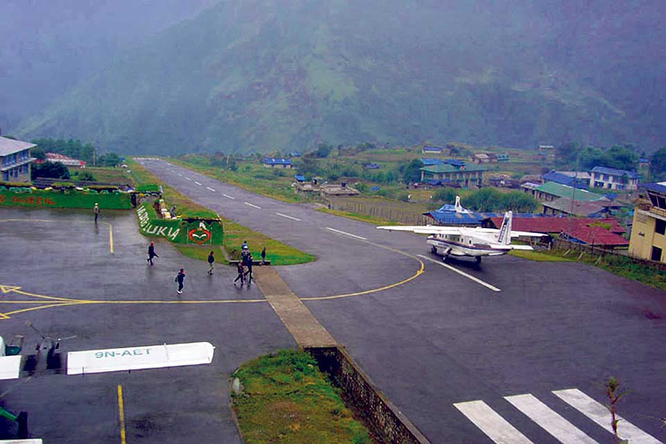 Air services resume at Tenzing Hillary Airport in Lukla
