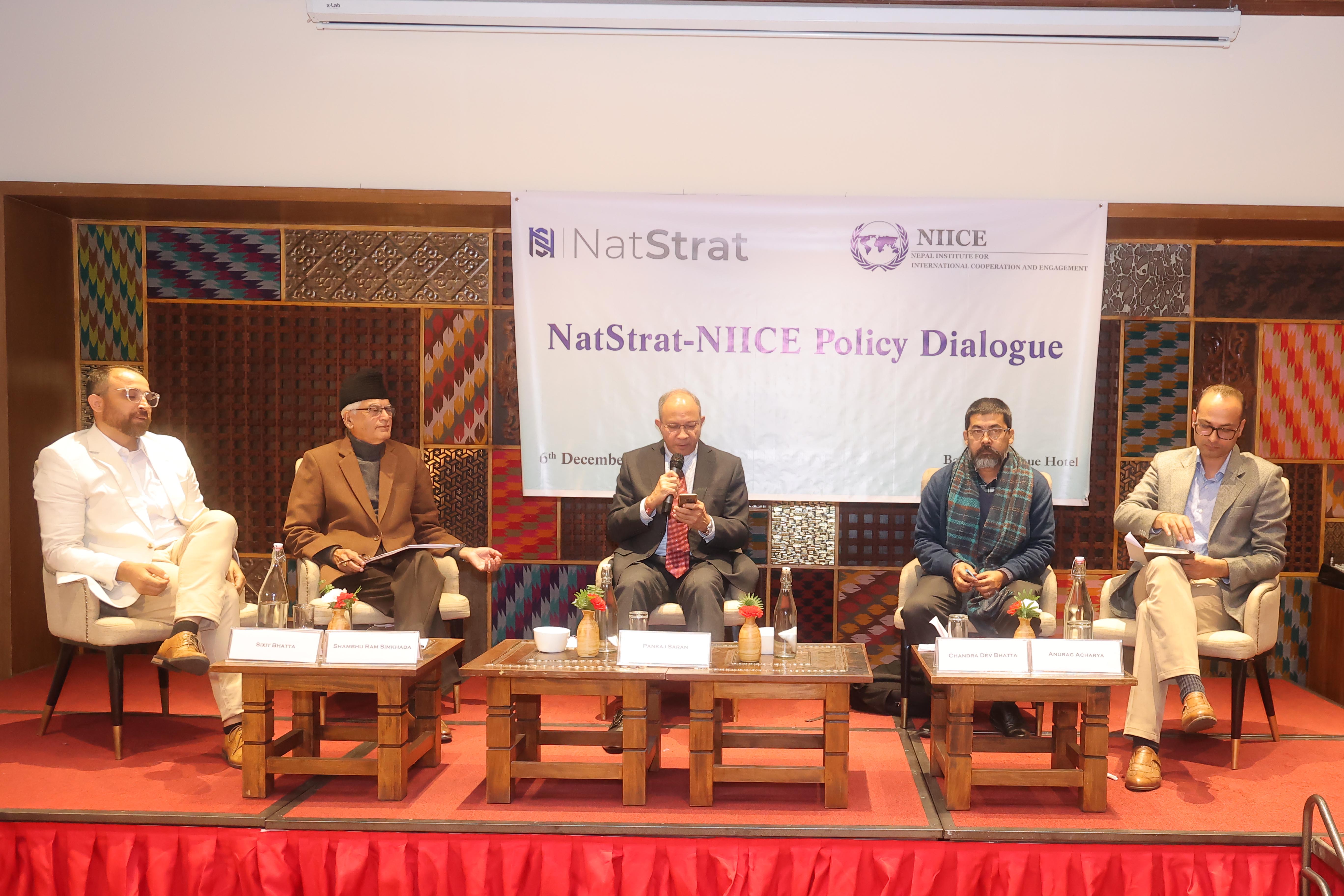 Former Indian Deputy National Security Advisor Pankaj Saran bats for Nepal-India partnership for mutual growth