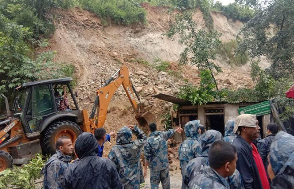 Landslide kills child in Kavre