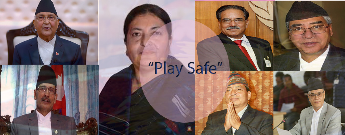 Leaders and public figures urge to play safe during this festive season