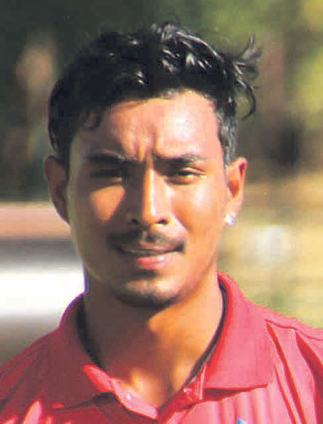 Sompal Kami scores half century