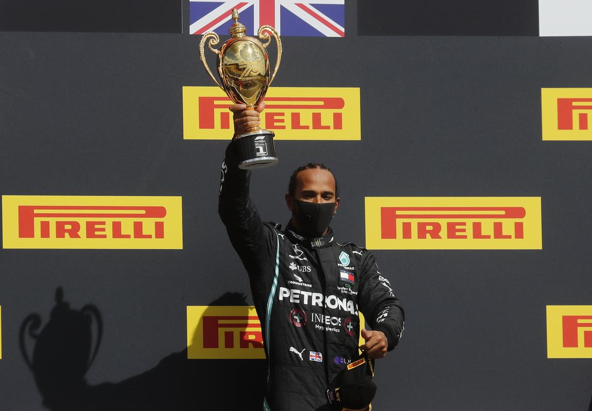 Hamilton takes record seventh British GP win on three wheels
