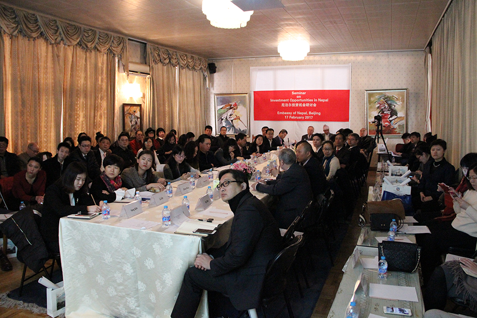 Nepali envoy Paudyal urges Chinese entrepreneurs to invest in Nepal