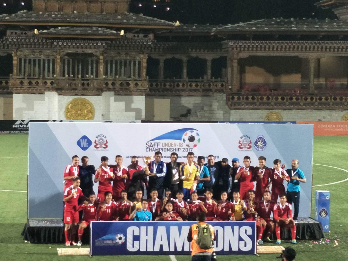Nepal defends SAFF U-18 Championship title defeating India