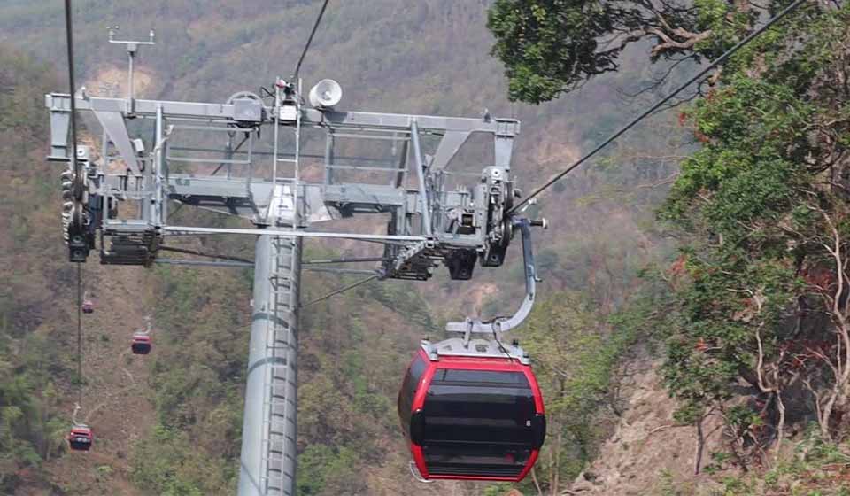 Lumbini cable car records over 150,000 passengers in seven months