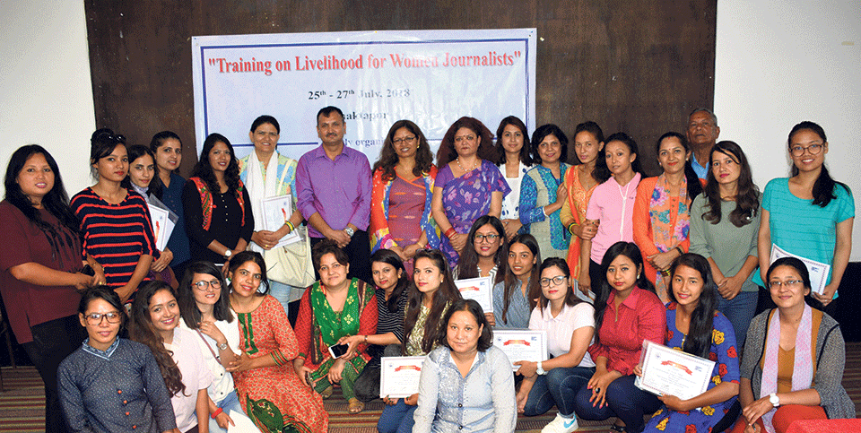 Livelihood training for women empowerment