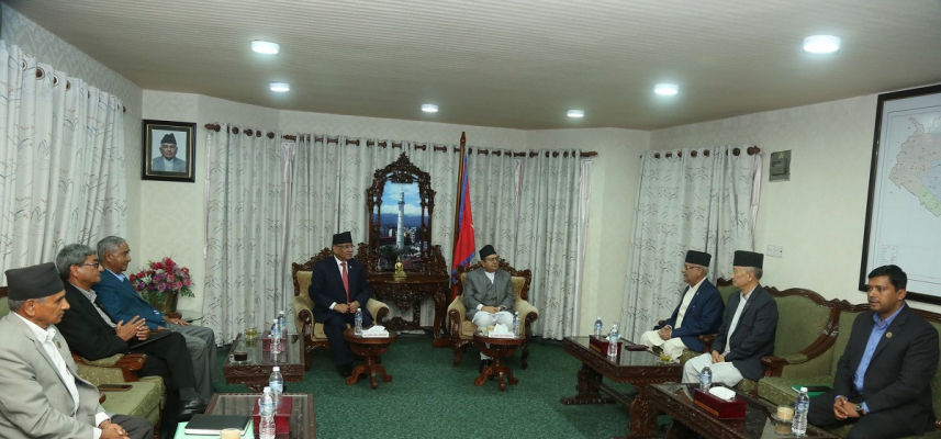 Meeting of top political leaders concludes on 'positive note'