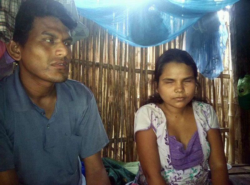 Chance mobile phone call leads blind couple to wedlock