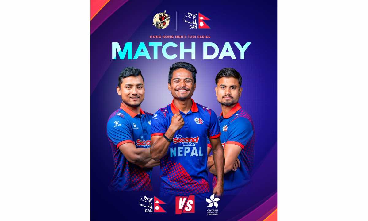 Nepal to face Hong Kong in triangular T20I series today