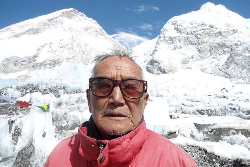 Octogenarian mountaineer Sherchan passes away at Everest Base Camp