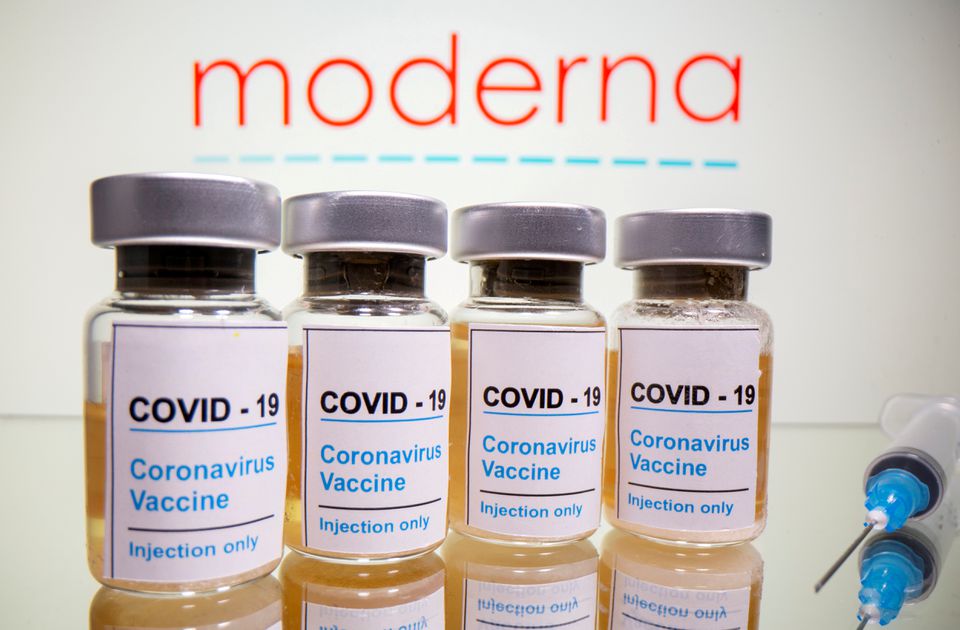 Over 1.4 million doses of Moderna vaccine arriving today