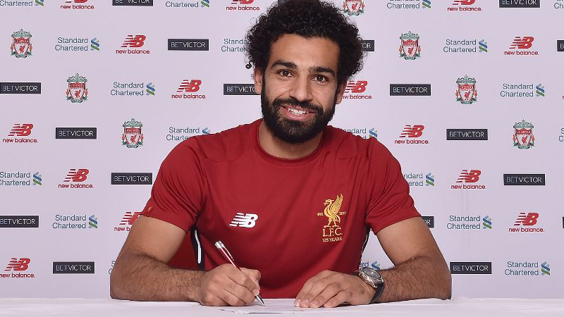 Liverpool sign Salah from AS Roma