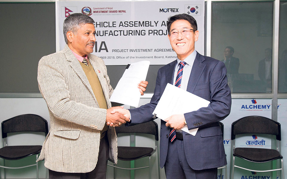 South Korean Motrex to set up 4-wheeler assembling plant