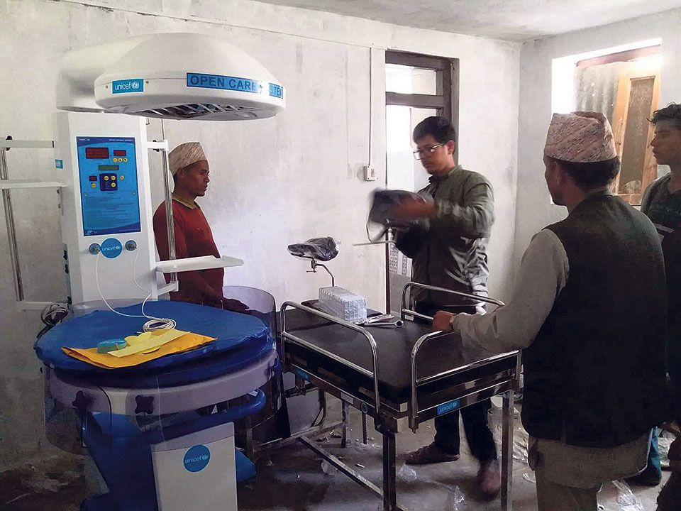 Medical equipment worth millions of rupees gather rust