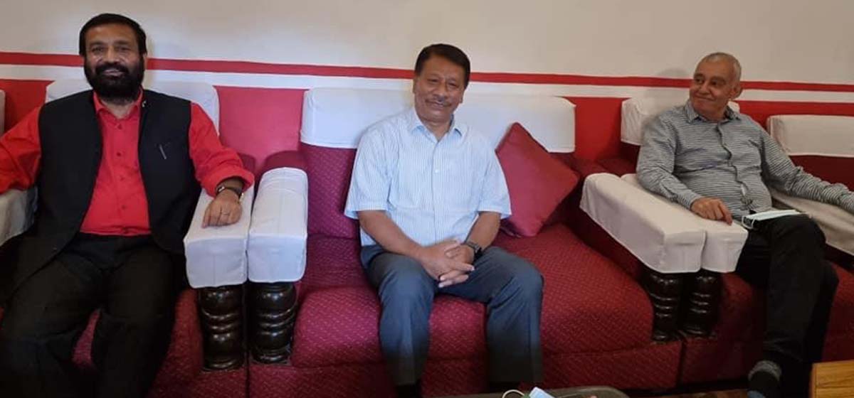 NC leaders Nidhi, Singh and Dr Koirala hold lunch meeting as general convention nears