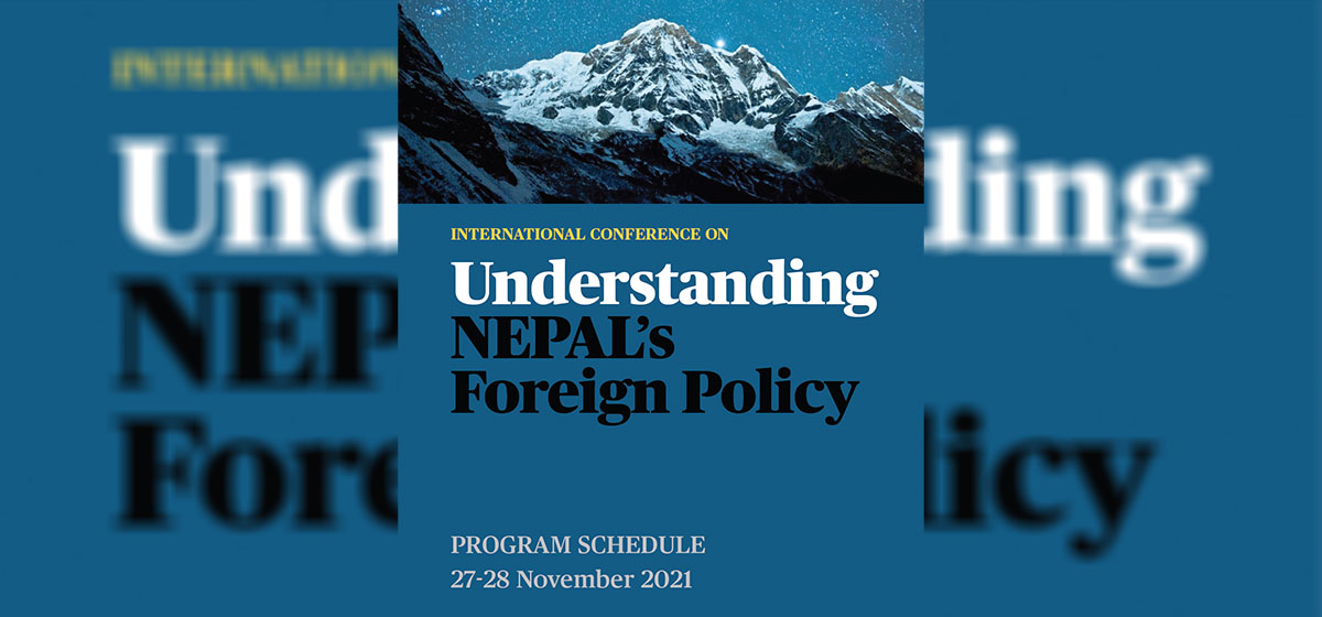 NICE to organize two-day Int’l Conference on Nepal’s Foreign Policy