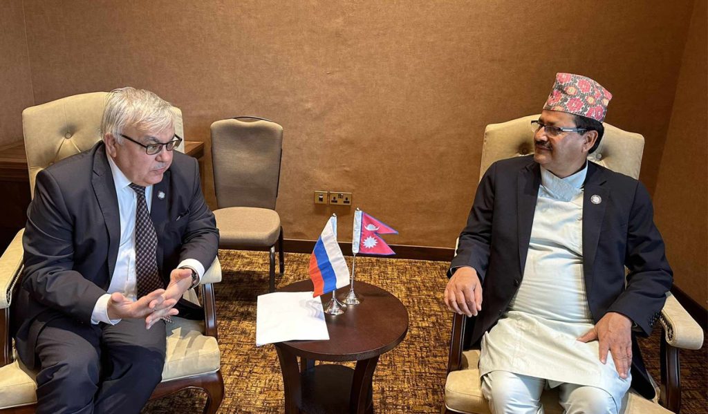 FM Saud requests Russian Deputy Foreign Minister to repatriate Nepali citizens enlisted in army, return bodies of those killed in Ukraine conflict