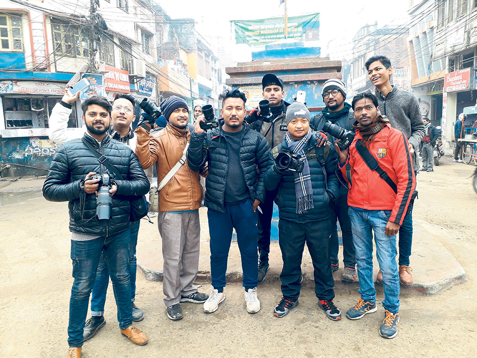 Nepalgunj youths’ love  of photography