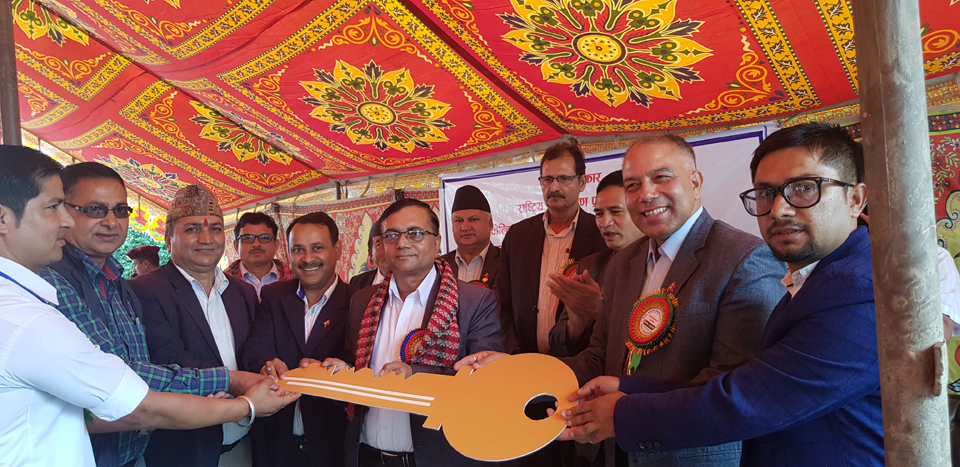 Reconstructed office buildings of five govt offices inaugurated in Sindhupalchowk