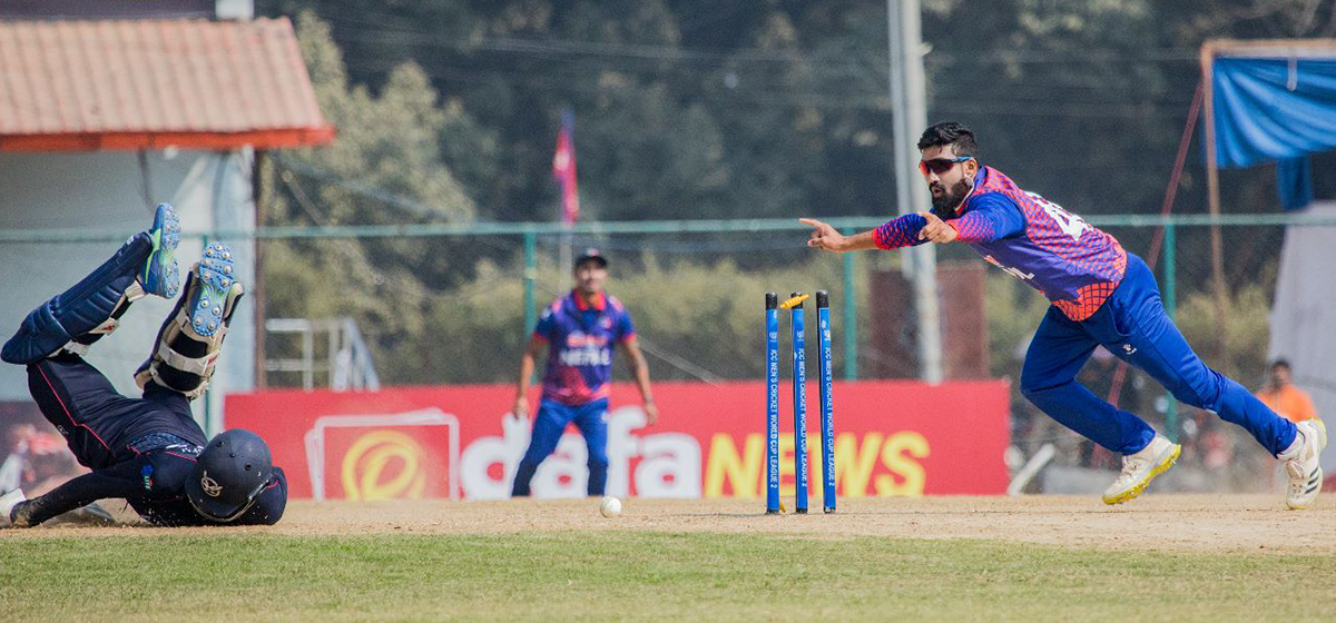 Namibia posts 275 runs target before Nepal