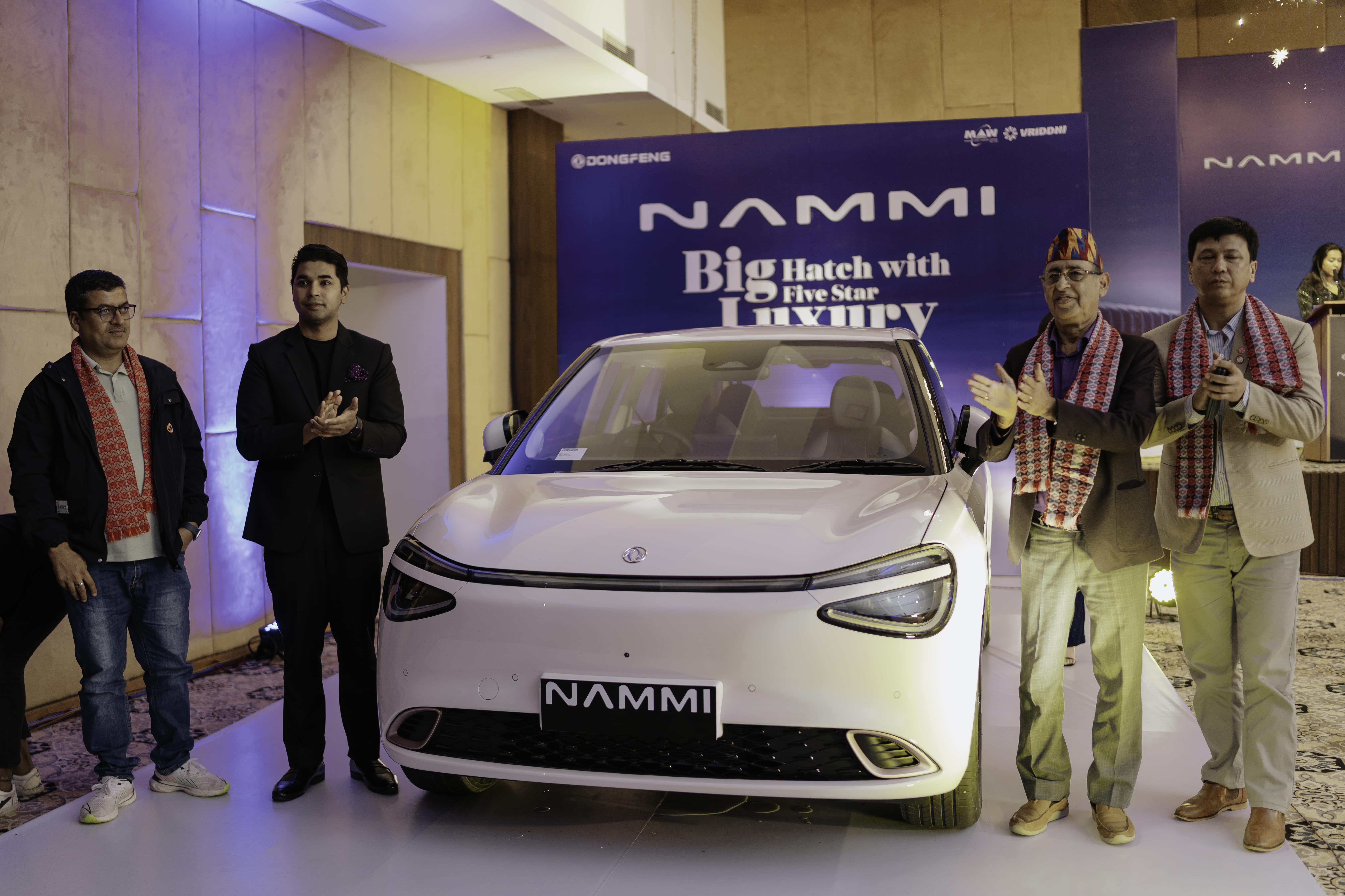 Premium Smart EV Nammi unveiled in Pokhara