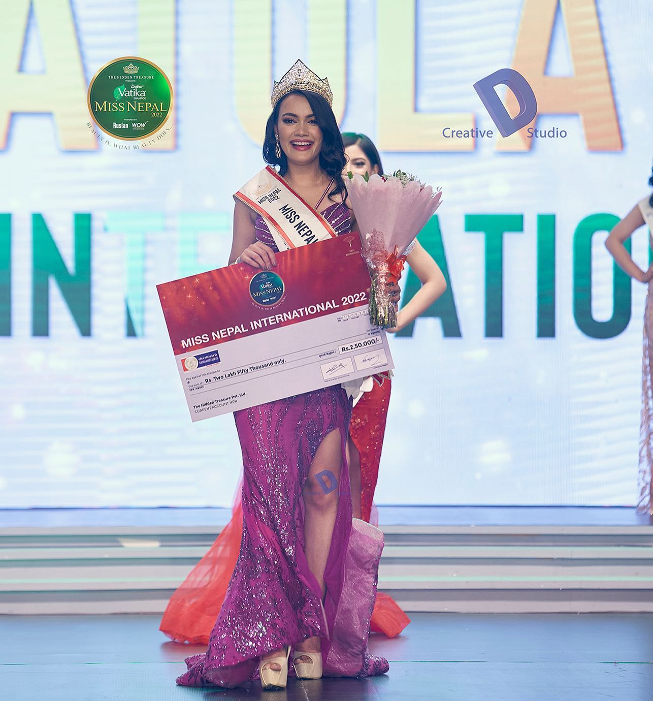 My City Priyanka Rani Joshi Wins The Title Of Miss Nepal World 2022 Pageant