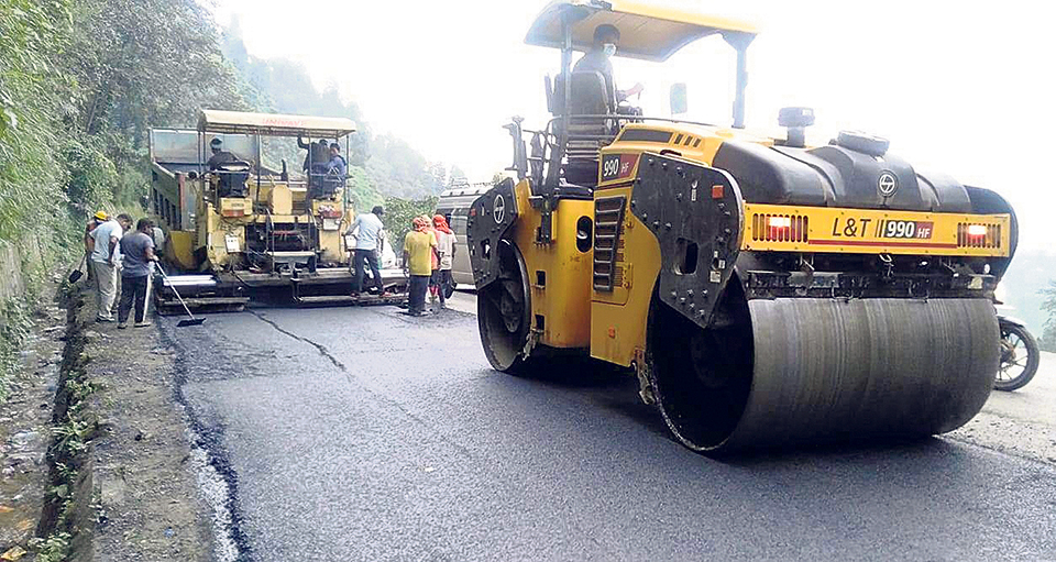 Upgradation of Naubise-Nagdhunga road completed