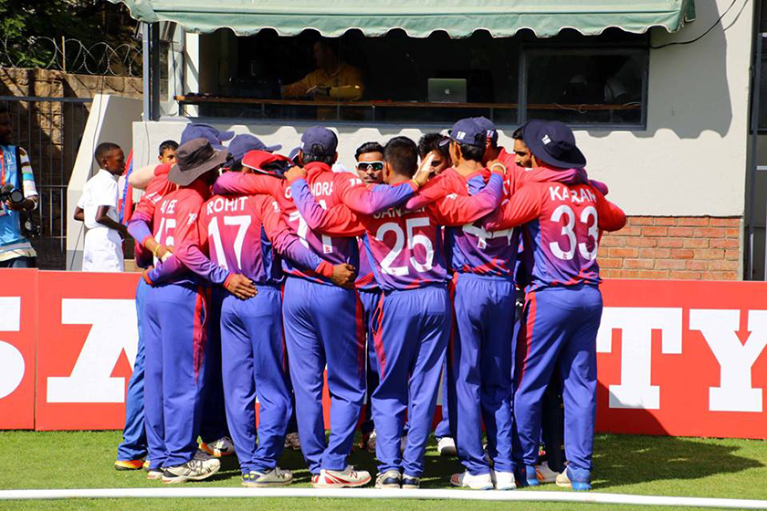 Nepal lost in maiden match against Zimbabwe by 116 runs