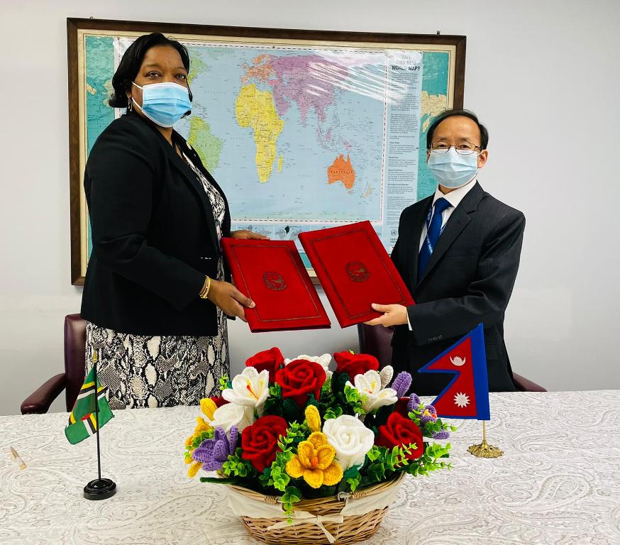Nepal and Commonwealth of Dominica establish diplomatic relations