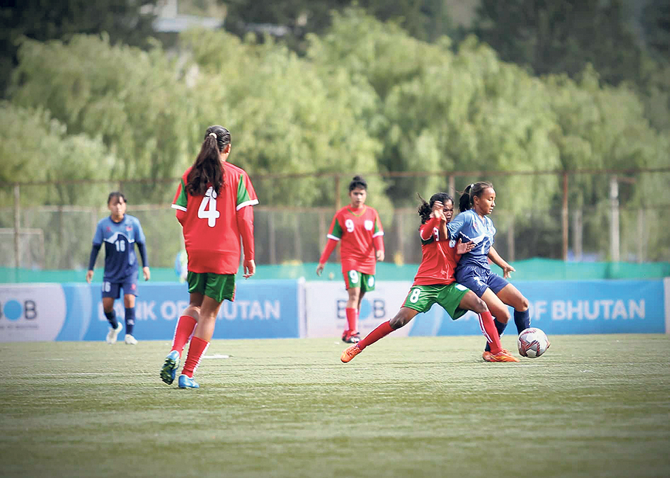 Nepal suffers second straight loss in SAFF U-15