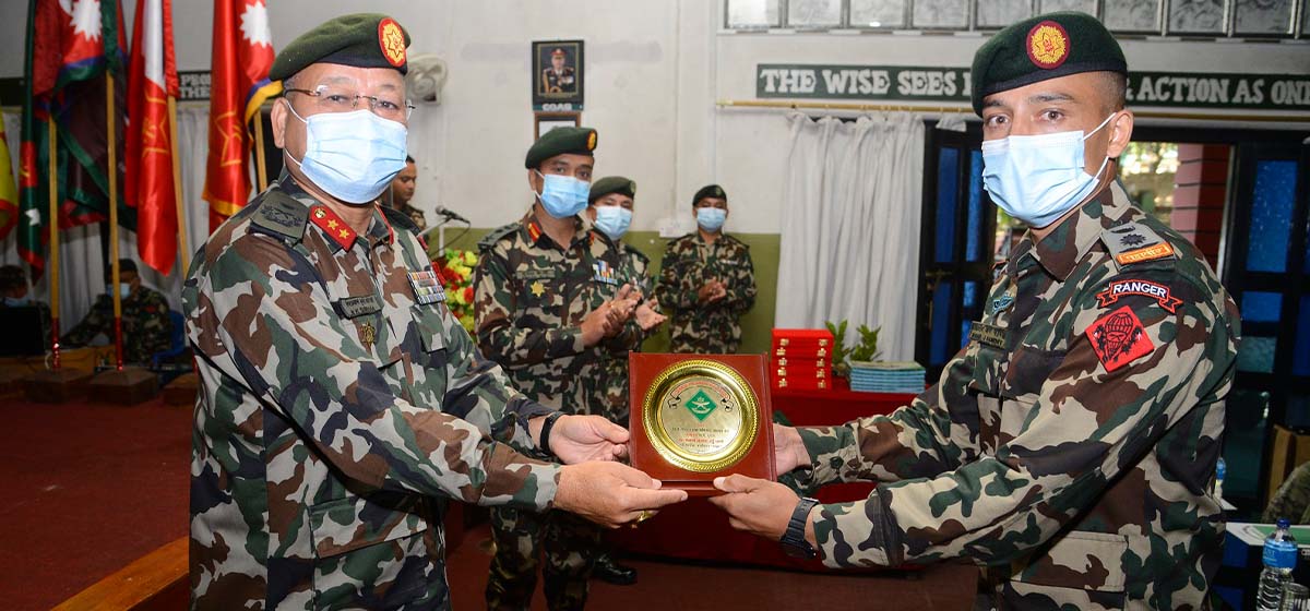 Nepal Army concludes Counter Insurgency and Jungle Warfare Training