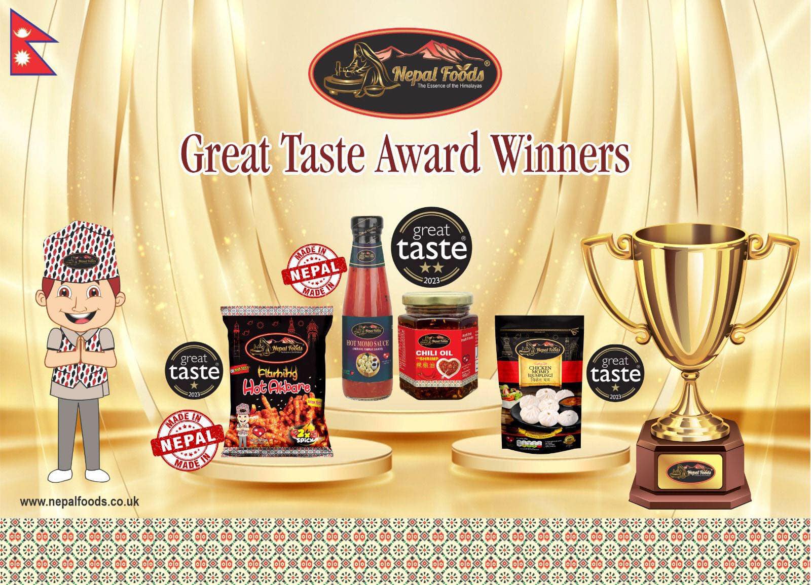 Nepal Foods achieves recognition at Great Taste 2024 Awards