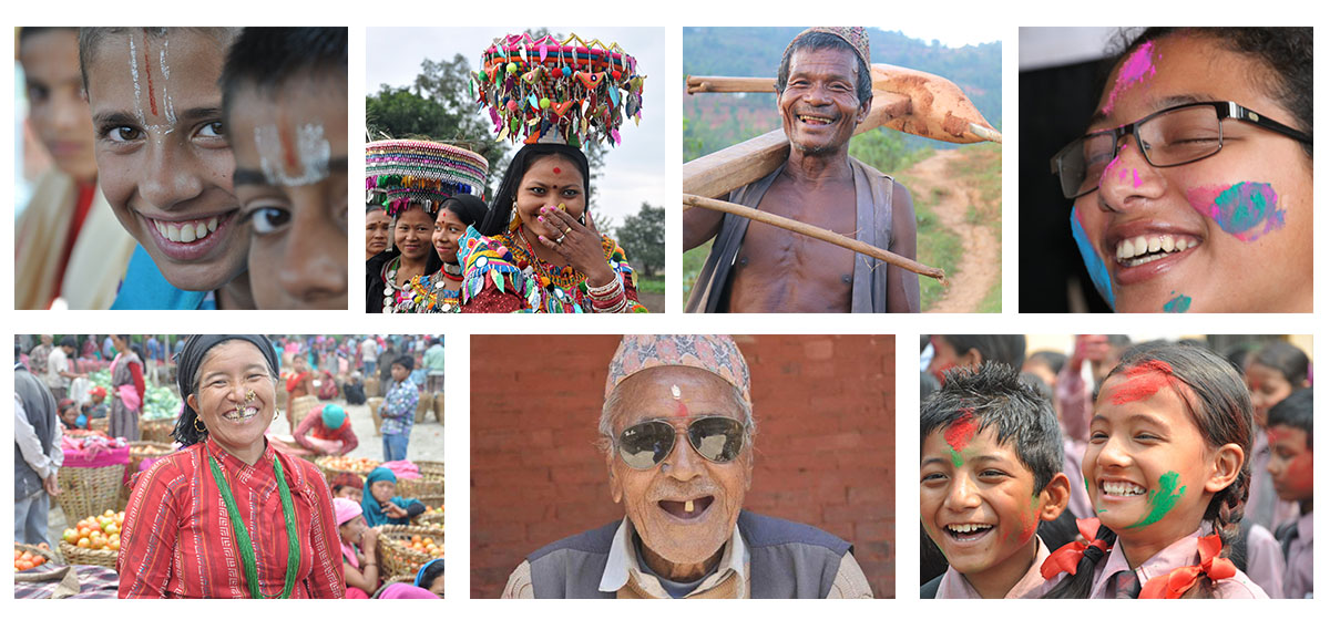 Why are Nepalis happy?
