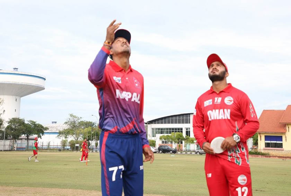ASIA CUP QUALIFIERS: Nepal puts 221 runs on board against Oman