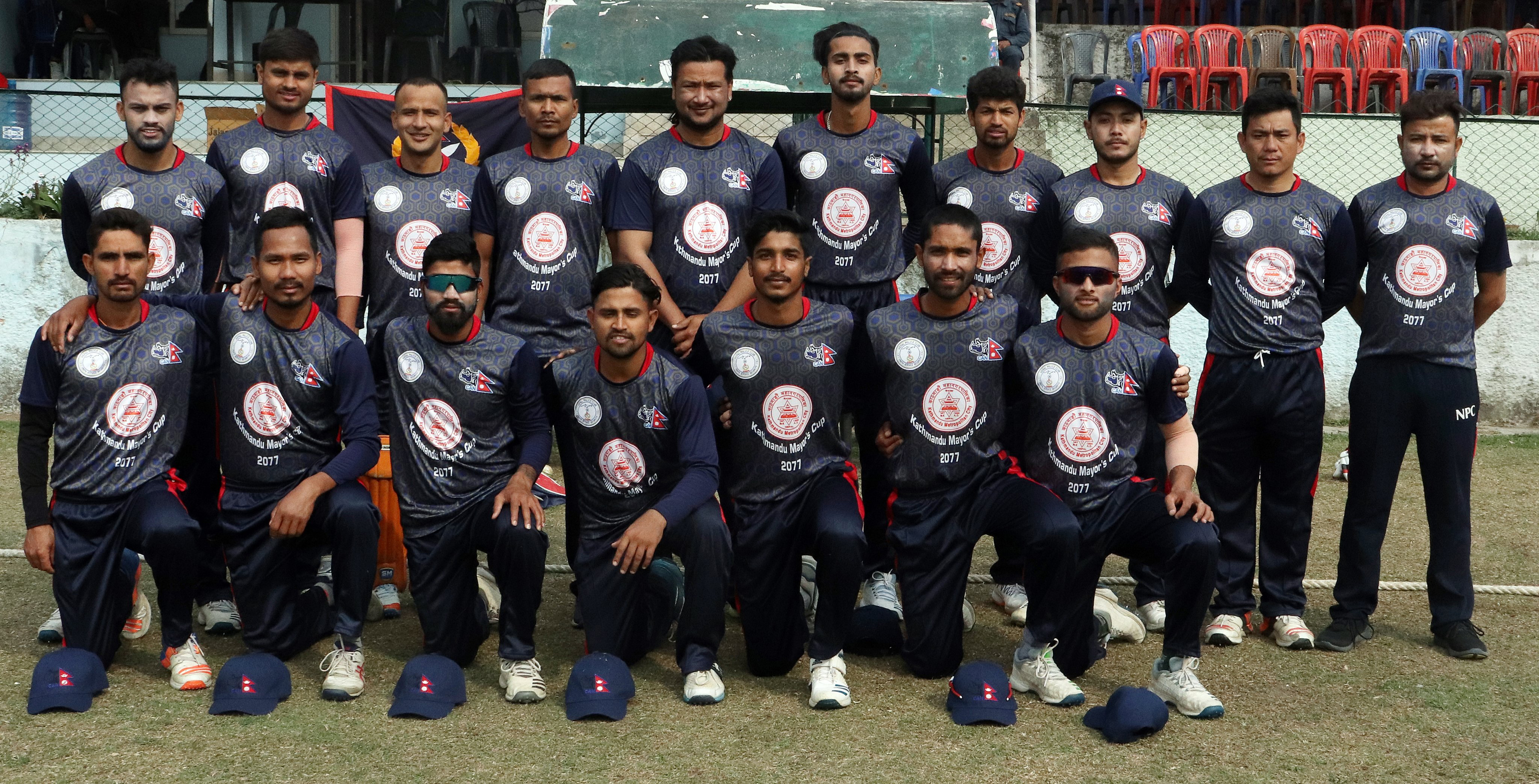 Nepal Police Club thrashes APF by eight wickets to lift Mayor’s Cup