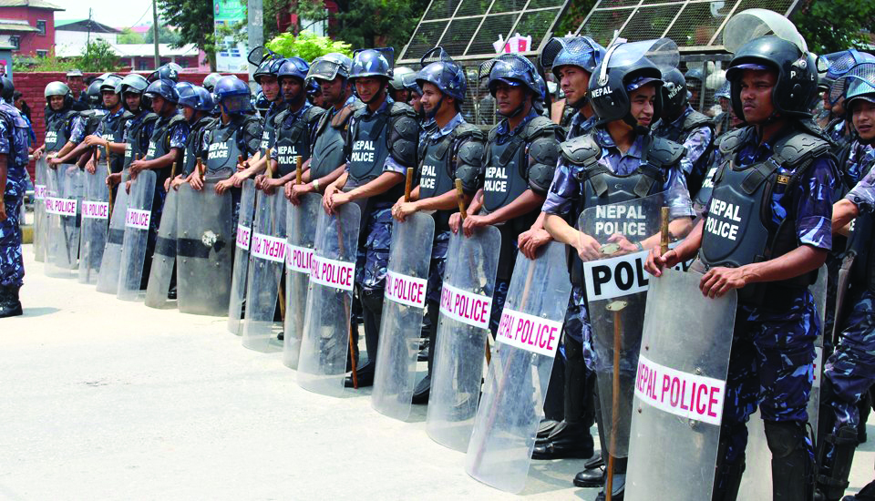 Security forces on high alert following PM Oli’s controversial move