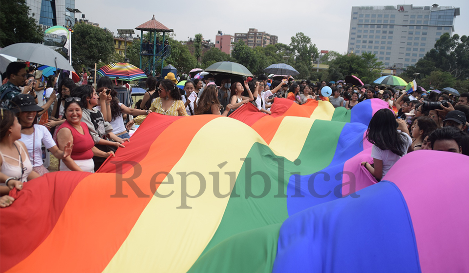Nepal Pride Parade observed in Kathmandu today (Photo Feature)