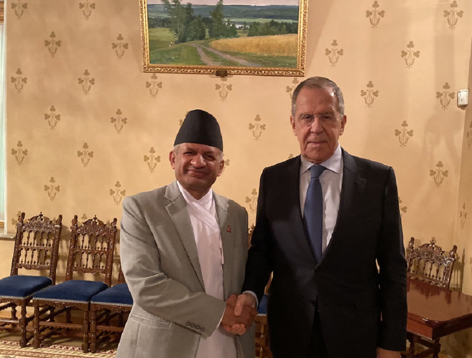 Foreign Ministers of Nepal and Russia meet in Moscow