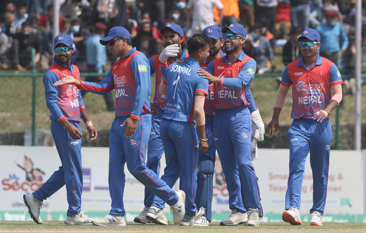 Nepal thrashes Malaysia by 9 wickets as Bhurtel scores consecutive half-century