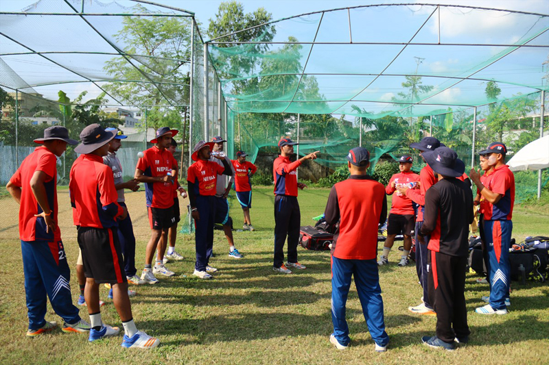 1st Practice Match: Lamichhane shines in defeat against Ban U-19