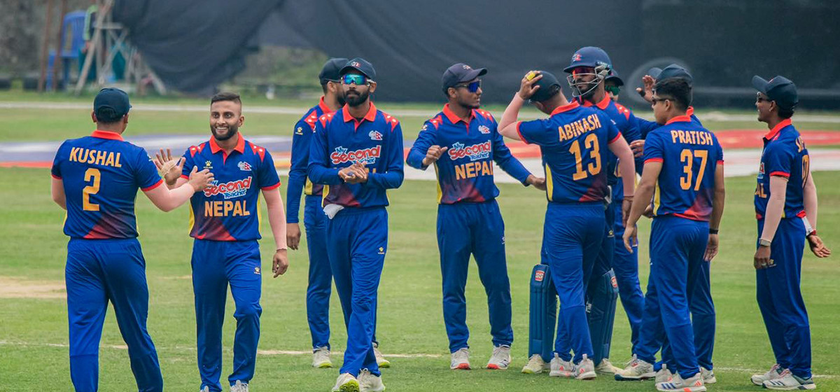 Five-match T20 series: Nepal secures victory over visiting team in final match